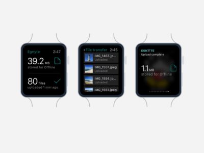 Egnyte Apple Watch App